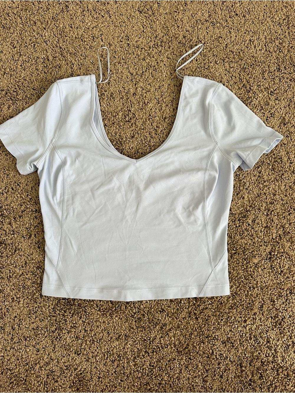 lululemon athletica periwinkle Align™ Waist-Length Short-Sleeve Shirt